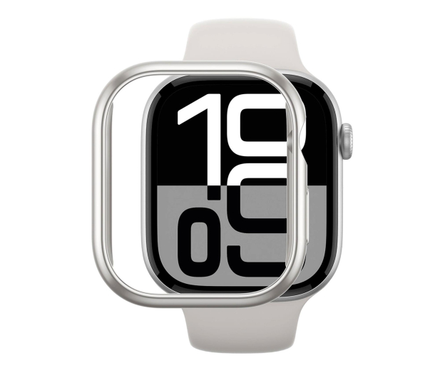 AmazingThing Minimal Case Apple Watch 46mm srebrne - 1483761 - zdjęcie 2
